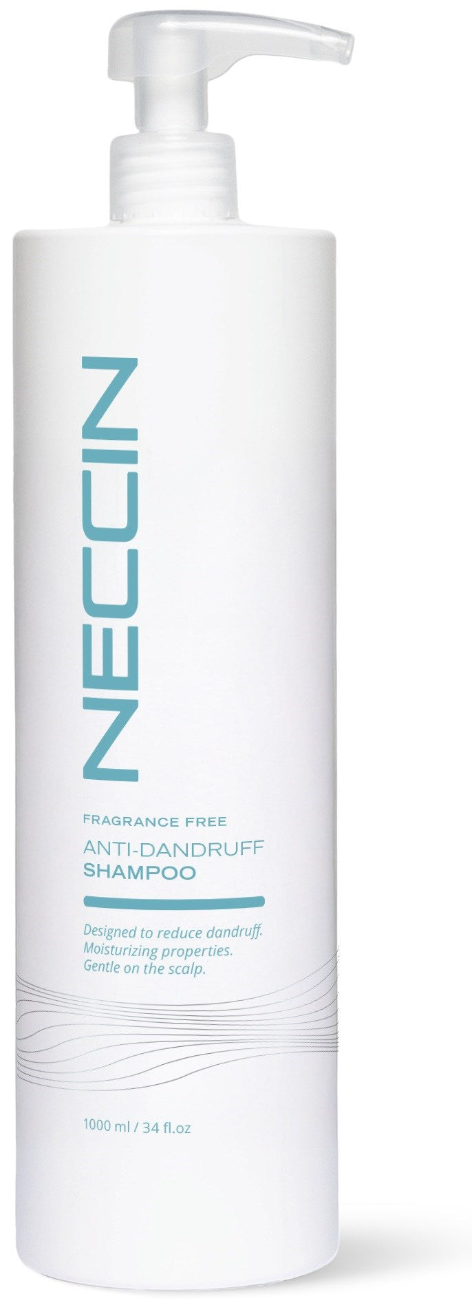 Neccin Anti-Dandruff Shampoo Fragrance Free 1000 ml