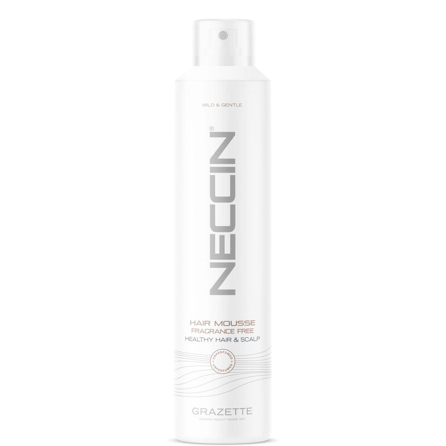 Neccin Hair Mousse Fragrance Free 300 ml