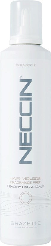 Neccin Hair Mousse Fragrance Free 300 ml